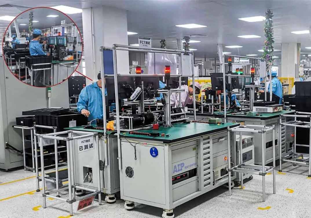 無刷電機(jī)驅(qū)動(dòng)板綜合測試系統(tǒng)應(yīng)用現(xiàn)場